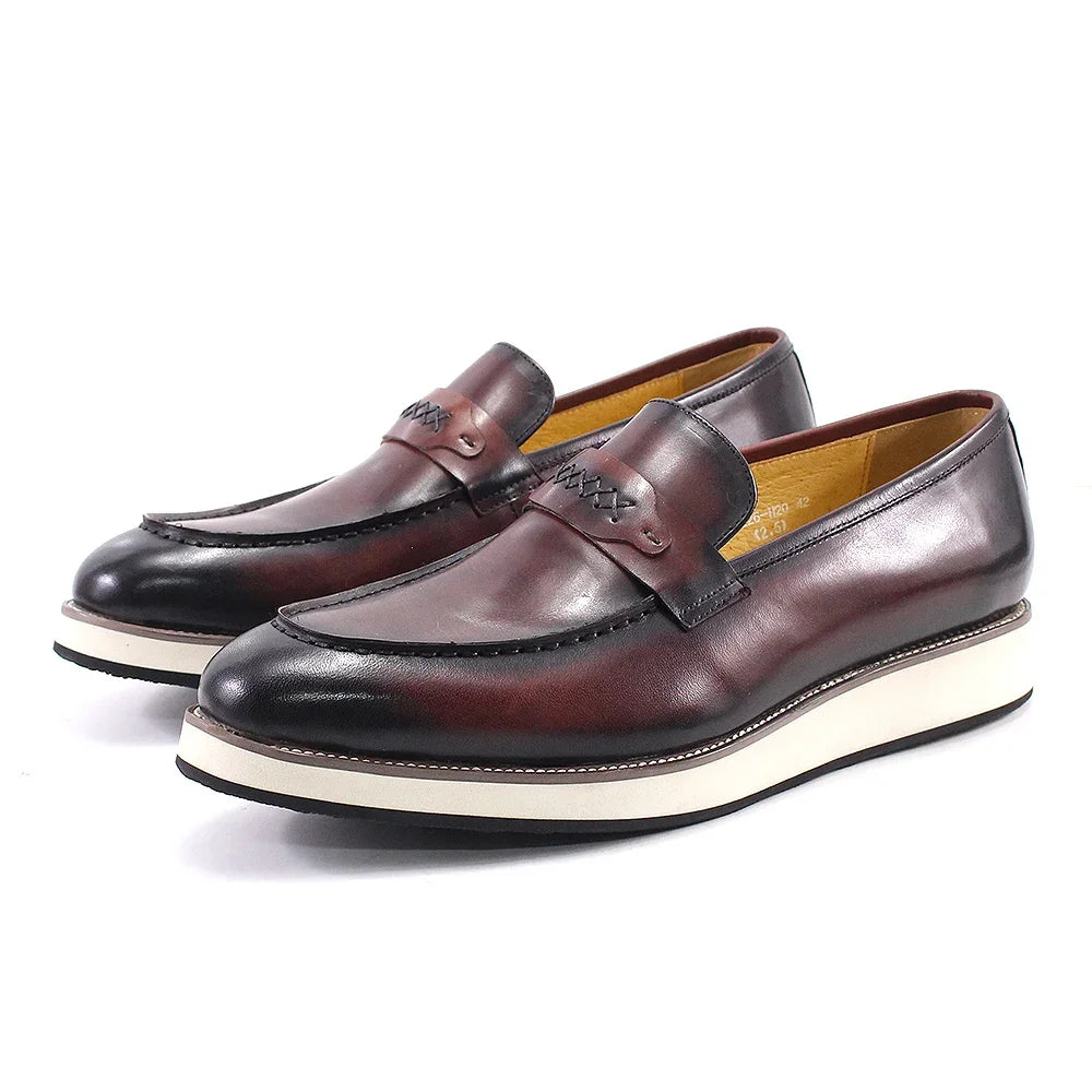 Men's Fashion Calf Leather Loafers