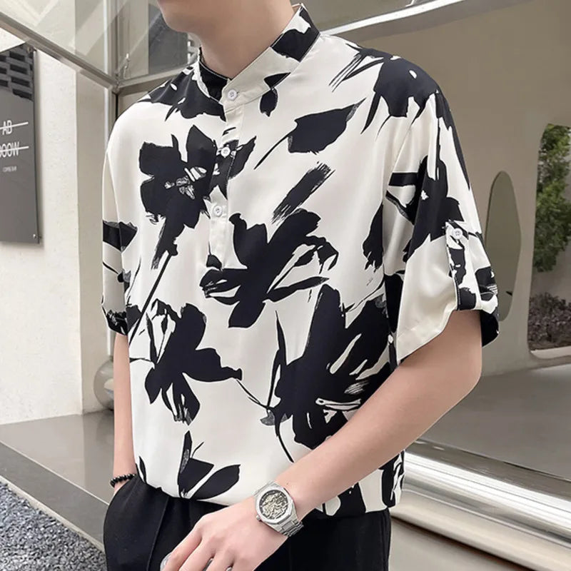 Hawaii Flowers Short Sleeve Shirt