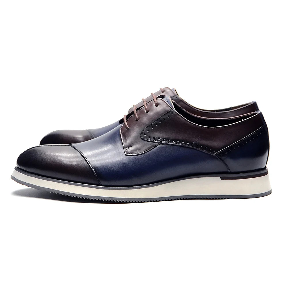 Classic Genuine Leather Derby Shoes