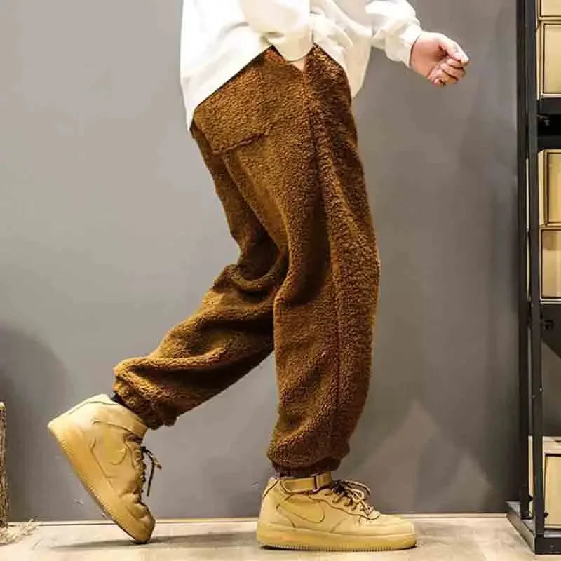 Y2k Embroidery Loose Fleece Sweatpants