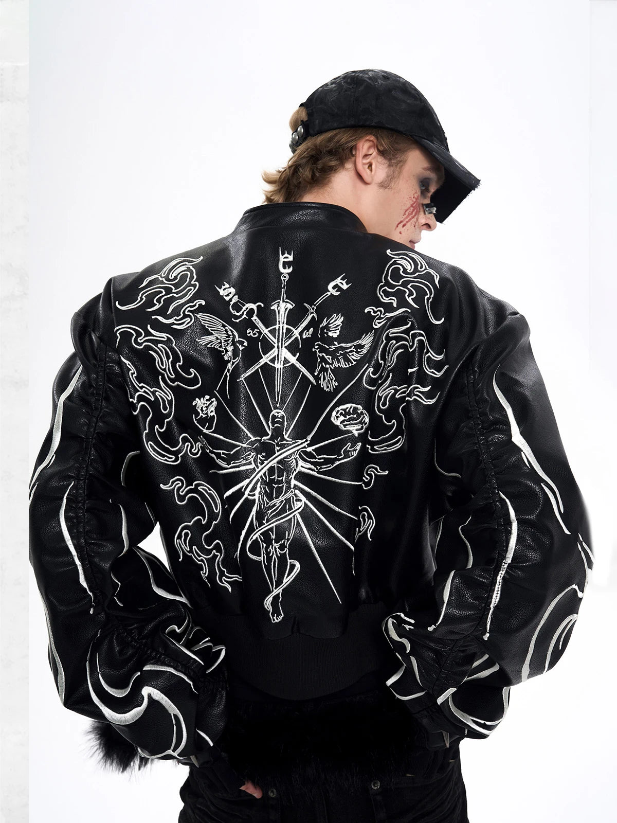 Mythic Stairway Embroidered Jacket