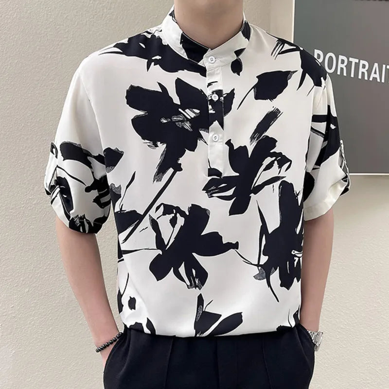 Hawaii Flowers Short Sleeve Shirt