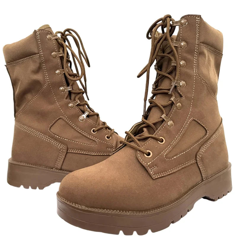Split Leather Tactical Combat Men's Boots
