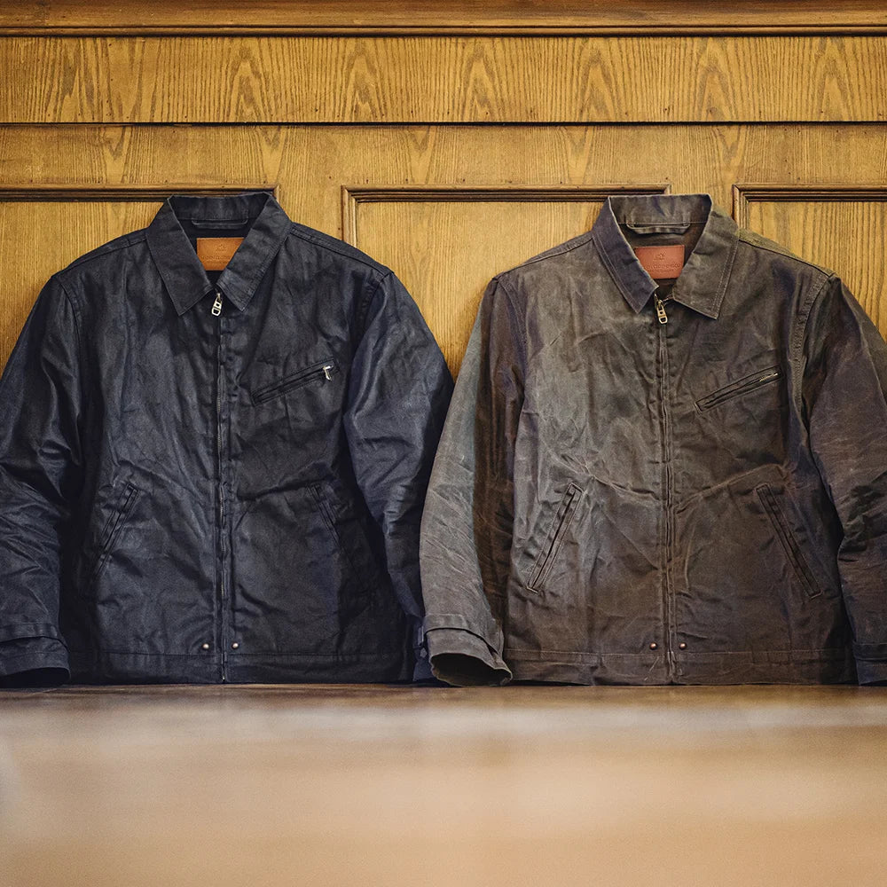 Retro Oiled Wax Style Jacket