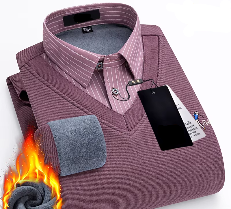 Two Layered Warm Thickened Sweater