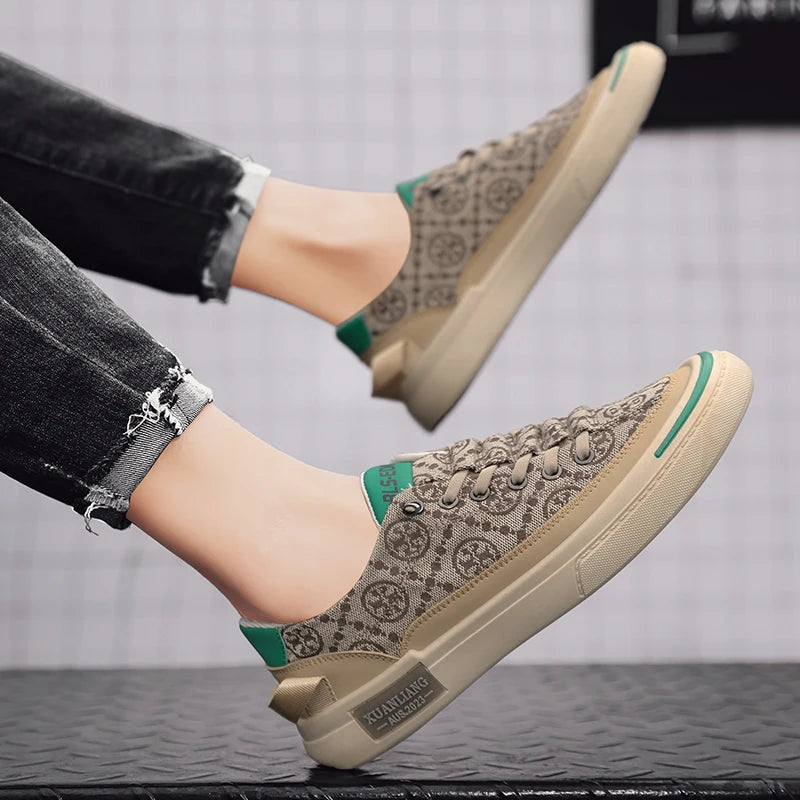 Luxury Printing Comfortable Thick Bottom Sneakers