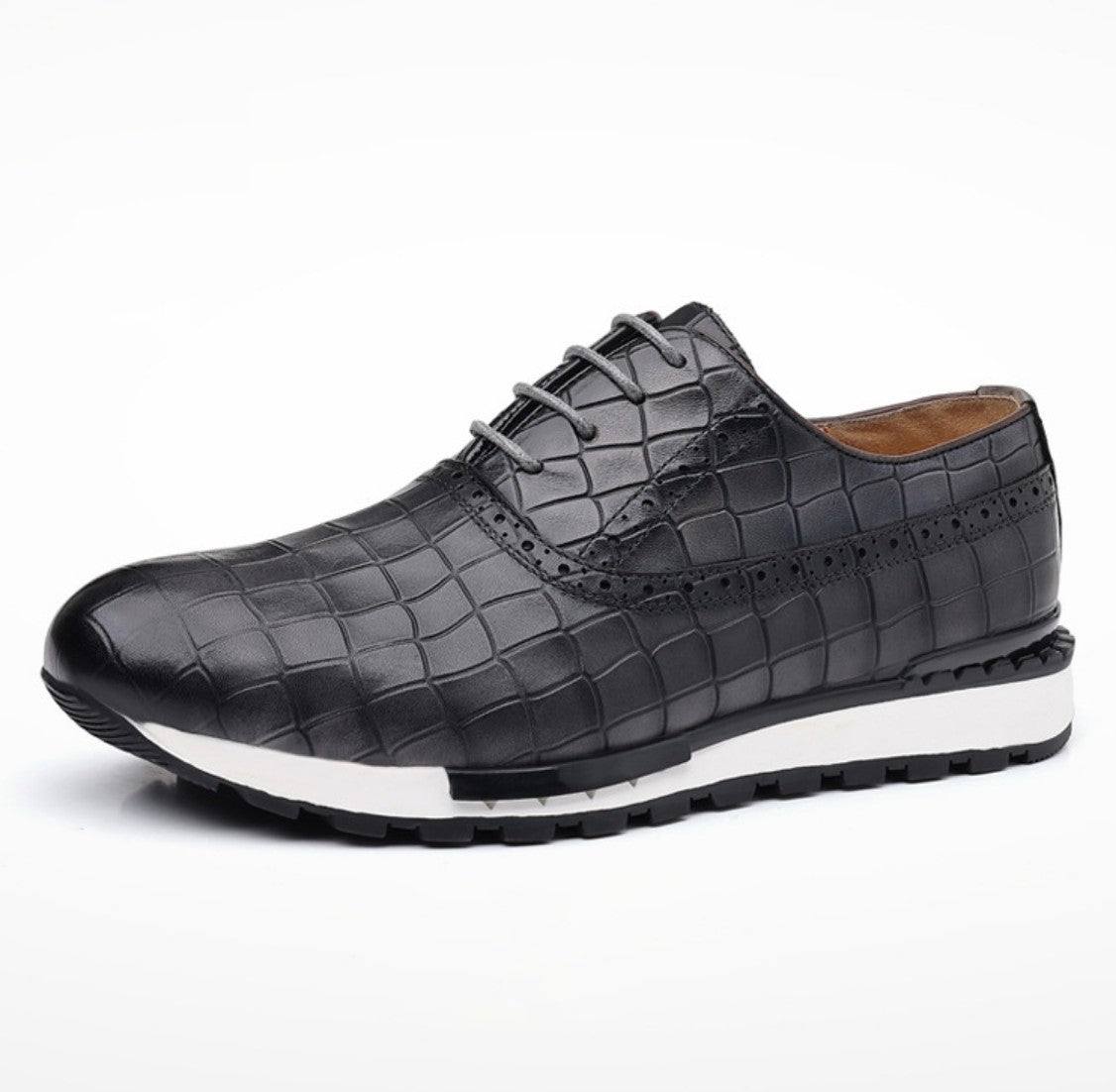 Genuine Leather Casual Daily Sneakers