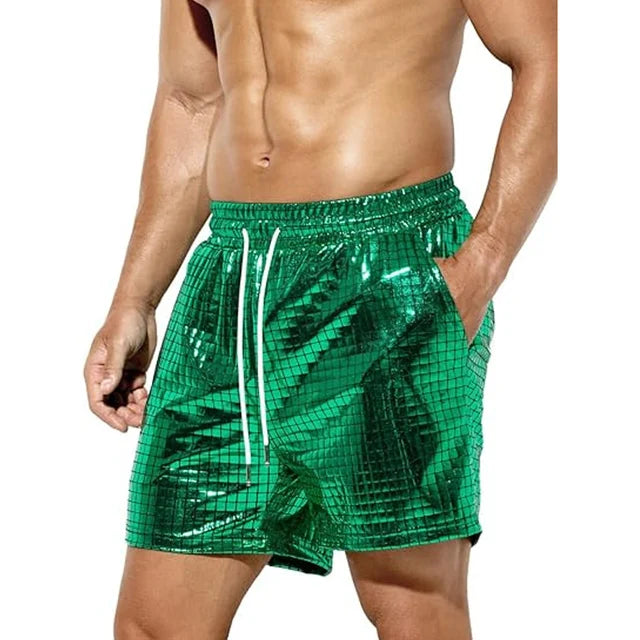 Shiny Sequin Summer Casual Shorts