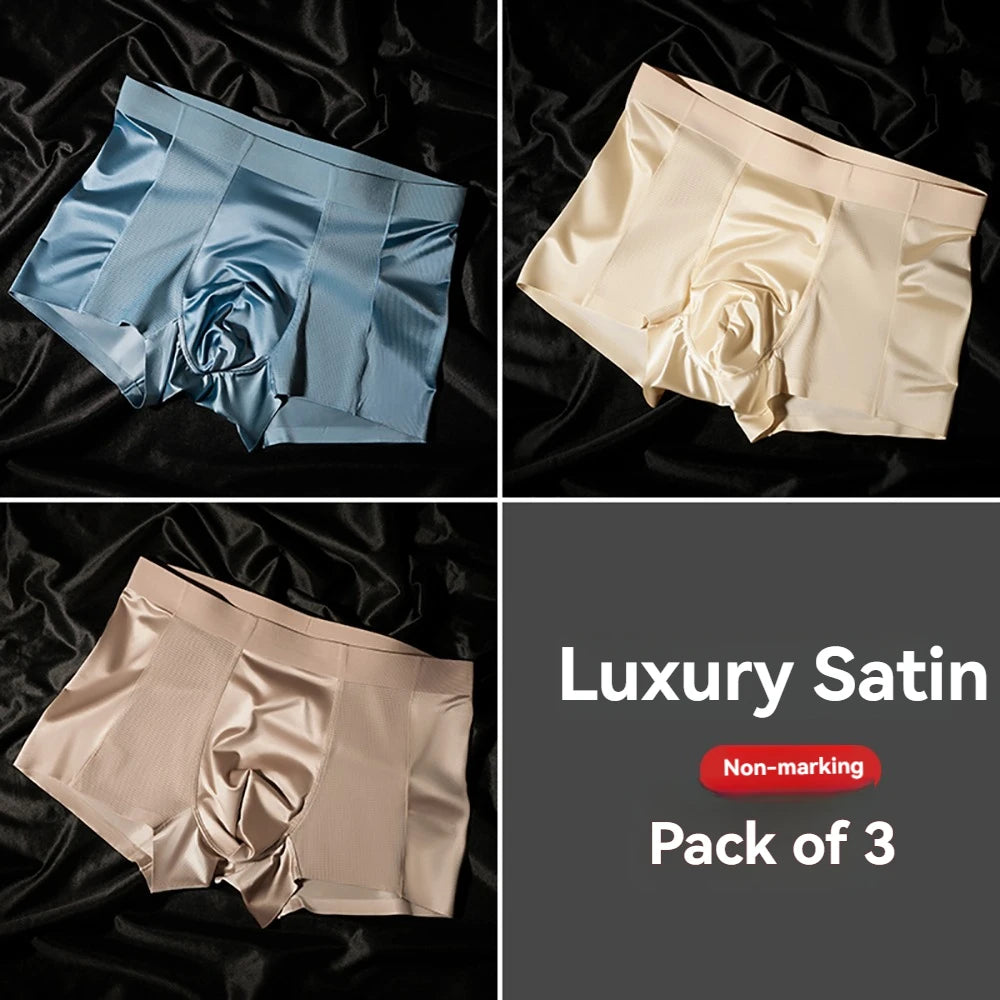 Breathable Mesh Nylon-Spandex Boxer Set