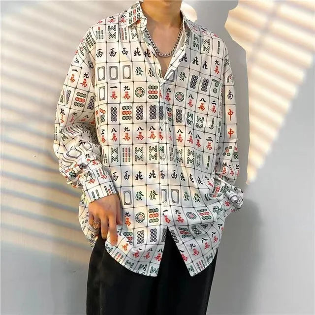 Floral Printed Loose Fit Shirt