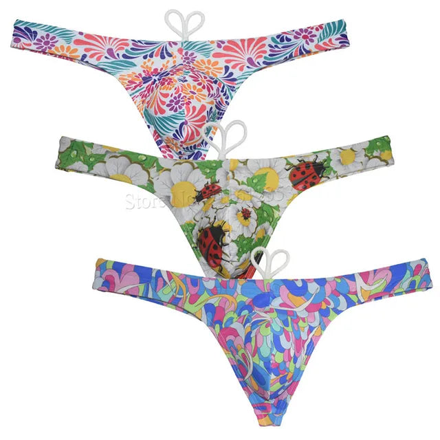 Colorful Geometric Printed Briefs