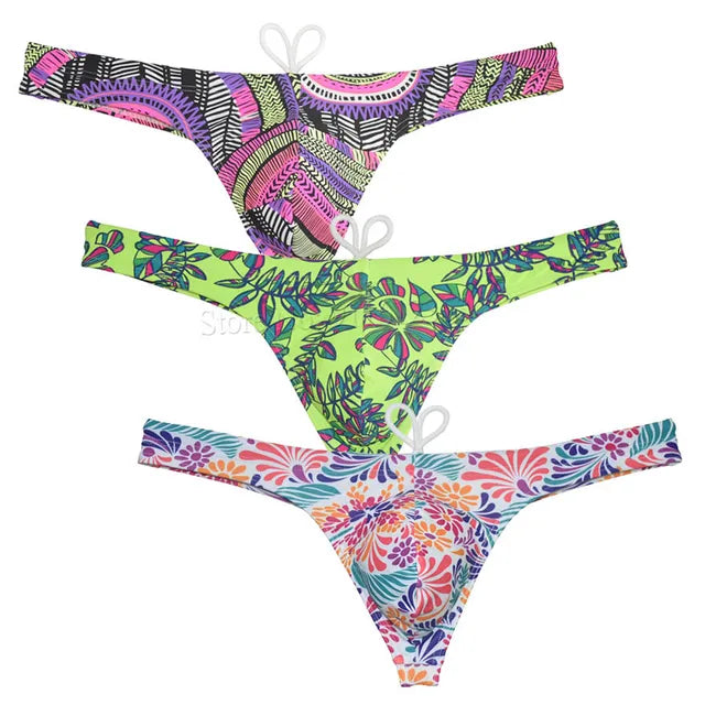 Colorful Geometric Printed Briefs