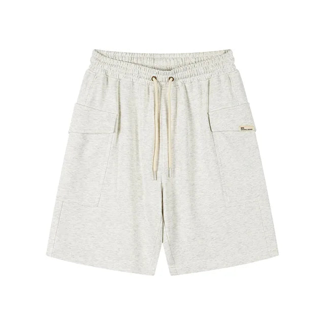 Solid Color Simple Basic Cotton Shorts