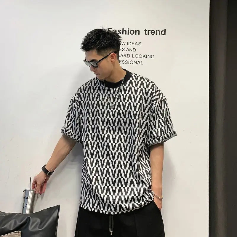 Street Casual Printing Hip Hop T-Shirt