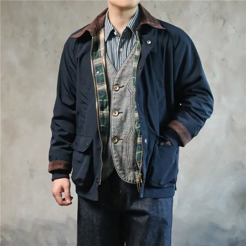 Retro Classic Multi-Pocket Casual Jacket