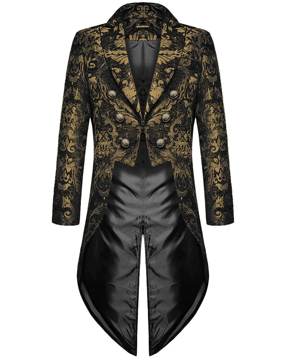 Jacquard Medieval Style Men's Blazer
