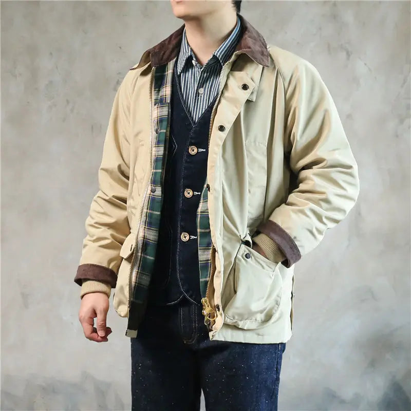 Retro Classic Multi-Pocket Casual Jacket