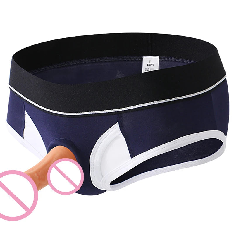 Sexy Silicone Hole Ring Brief