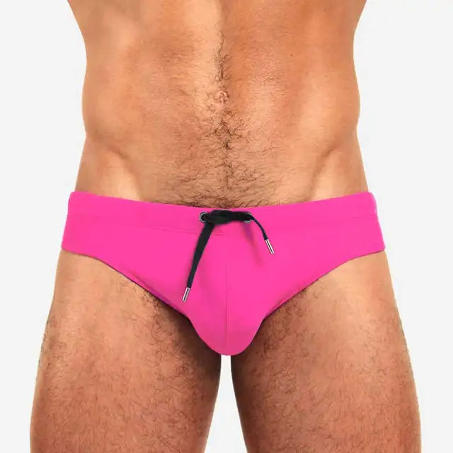 Sexy Low Waist Solid Pad Brief