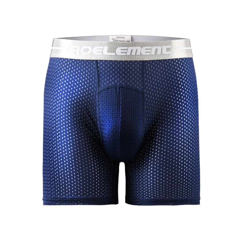 Ice Silk Long Sports Boxer