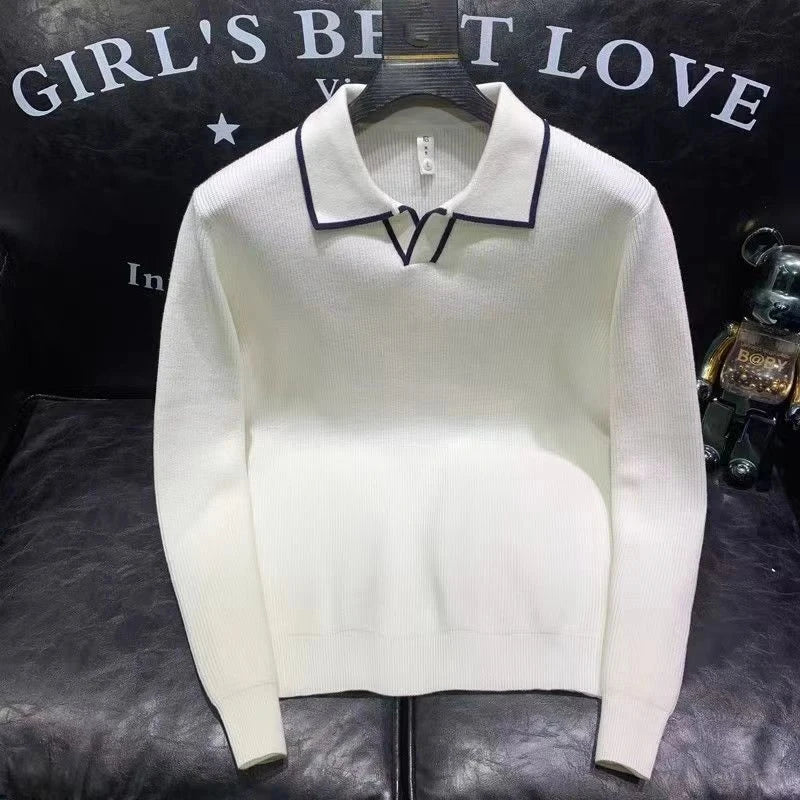 Breathable Solid High-Quality Polo Shirt