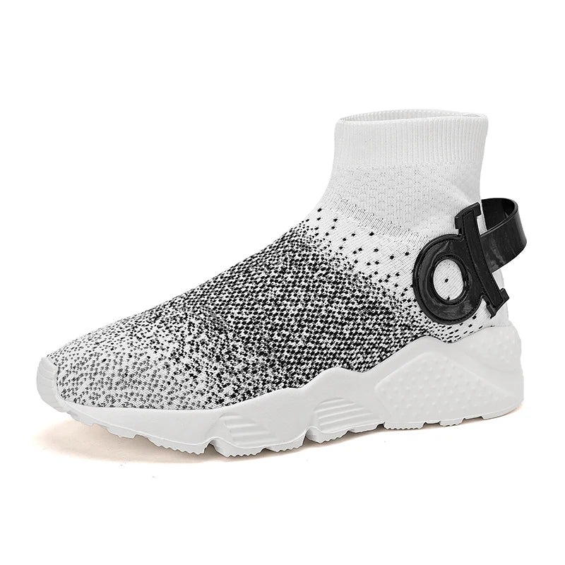 High-Tech Knit Walking Sneakers