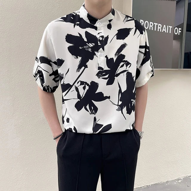Hawaii Flowers Short Sleeve Shirt