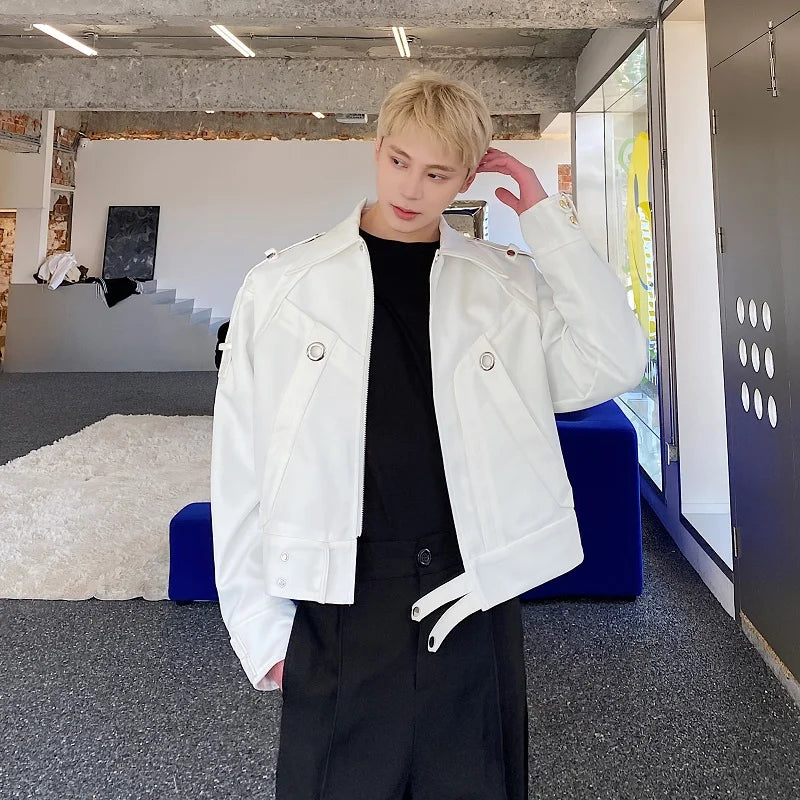 Industrial Detail Zip Jacket