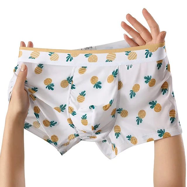 Floral U-Convex Pouch Boxer