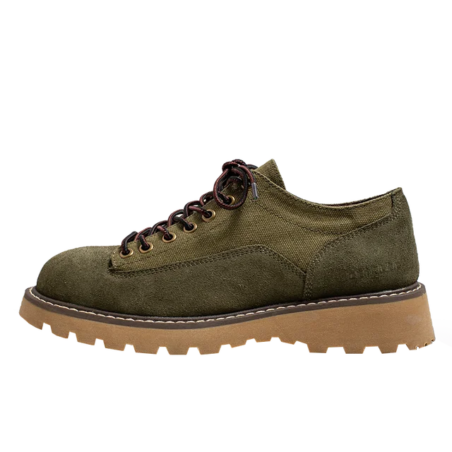 Retro Solid Suede Thick Sole Shoes