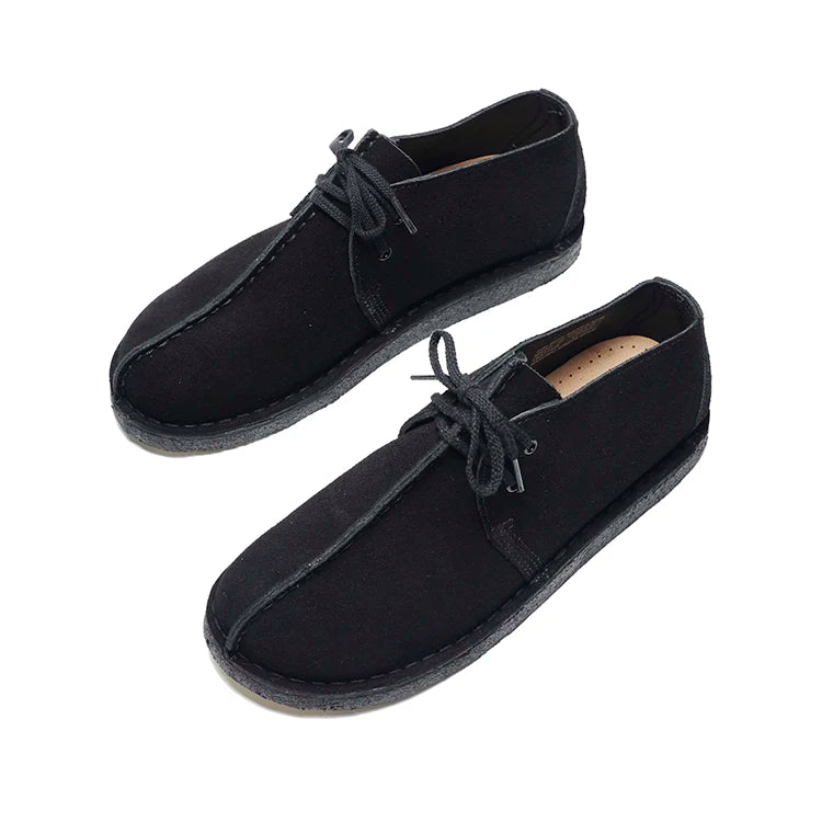 Casual Retro Style Leather Shoes