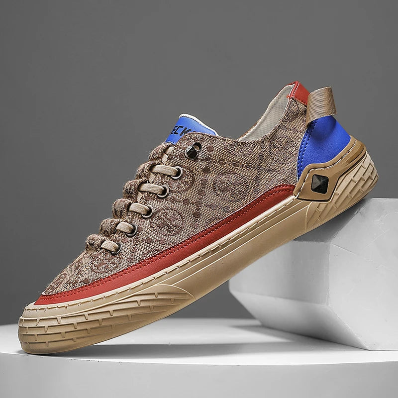 Luxury Printing Comfortable Thick Bottom Sneakers