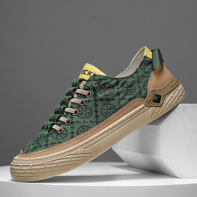 Luxury Printing Comfortable Thick Bottom Sneakers