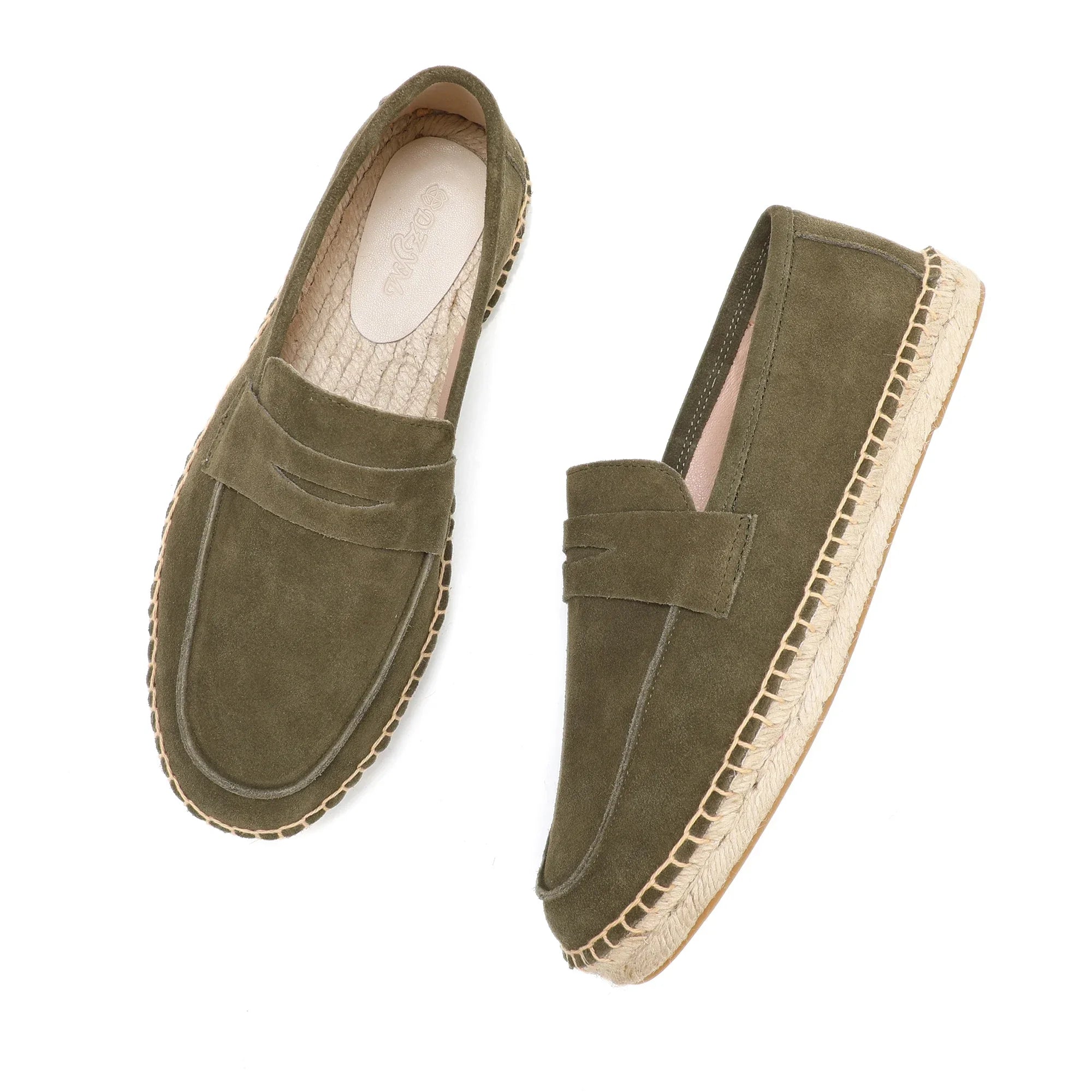 Slip-On Cow Suede Solid Loafers