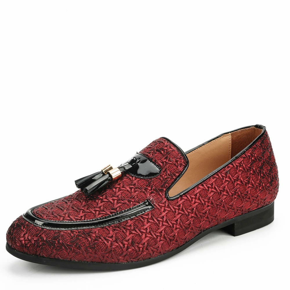 Lavish Interlace Top Men Loafers Shoes