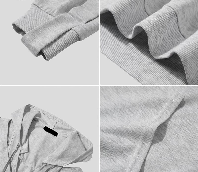 Hands Hollow Cut Off Shoulder Hoodie Jacket