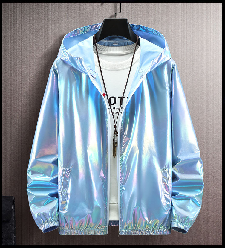 Anodize Solid Polyester Bomber Jacket