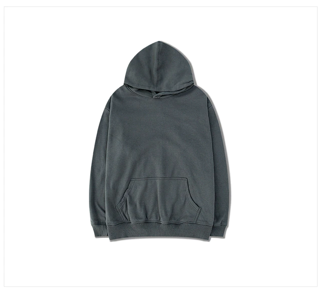 Pop-Farbe Solid Thick Hoodie