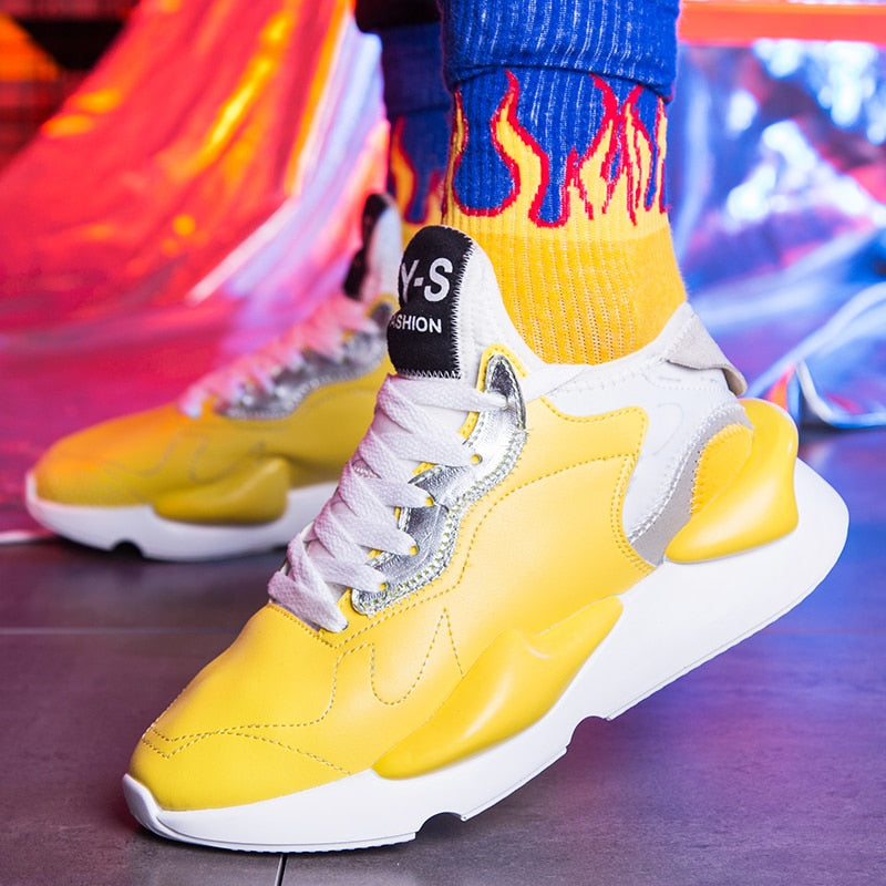 Super Cool Height Increase Light Breathable Men Sneaker