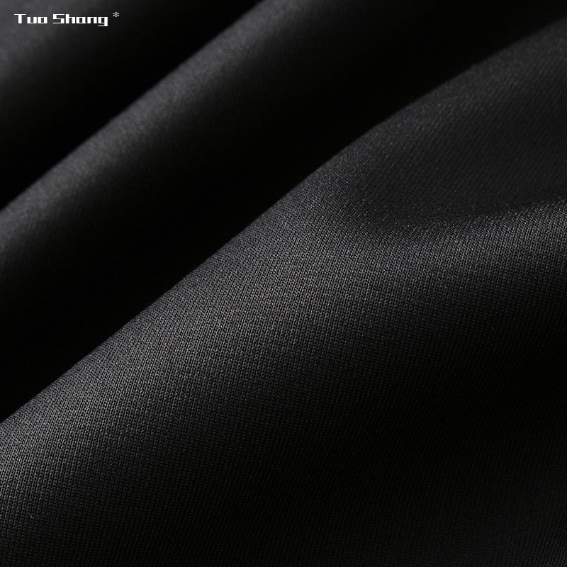 Black & Gold Bee Sequins Men Long Sleeve Sweater