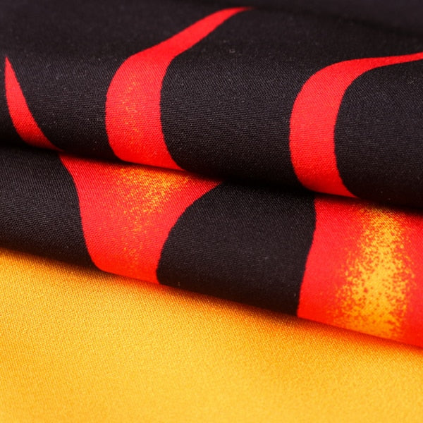 Casual Printed Modern Art Decoration Cotton Shirts