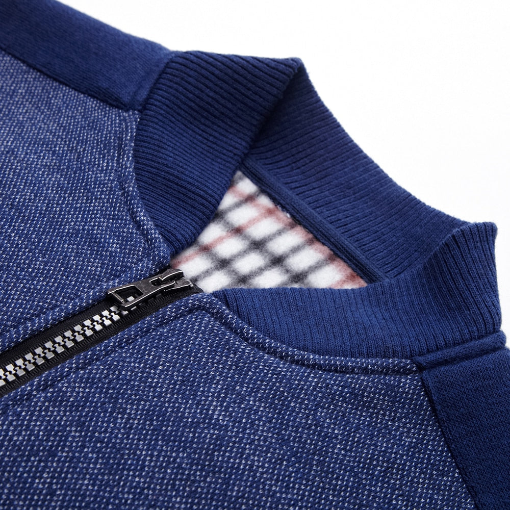 Monocolor Thick Winter Cardigan Jacket