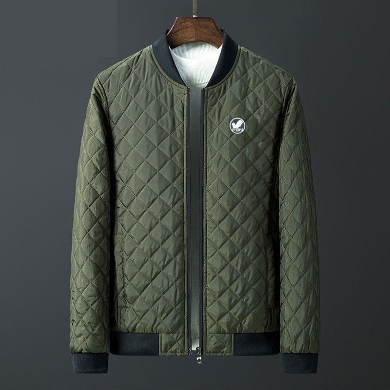 Velvet Fabric and Cotton Filling Parka