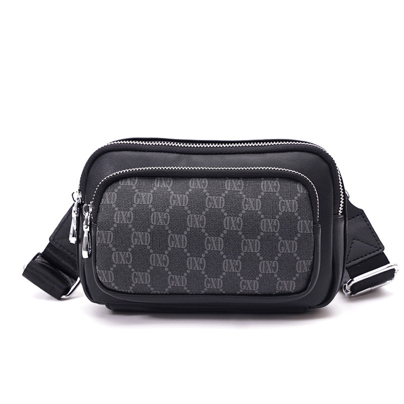 Men's Mini Crossbody Detachable Shoulder Strap Bag