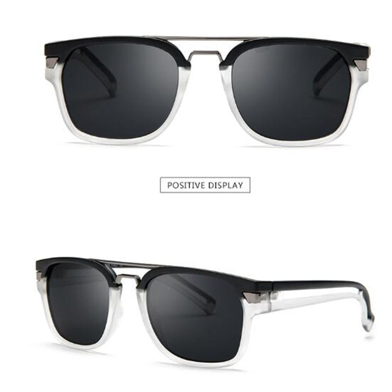 Two Tone Style Fashion Sunglasses