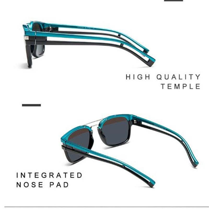 Two Tone Style Fashion Sunglasses