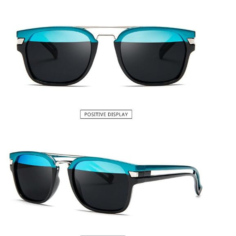Two Tone Style Fashion Sunglasses