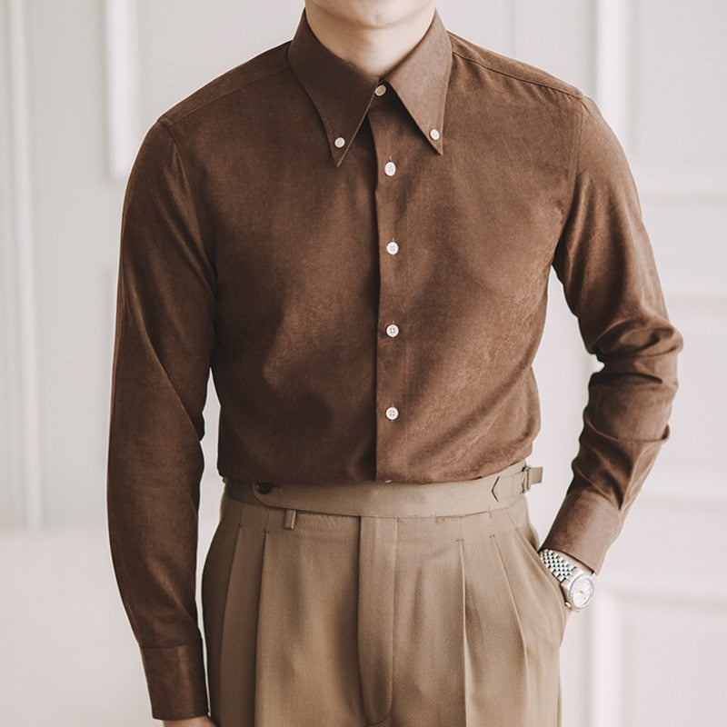 Hickory White Neat Fall Shirt