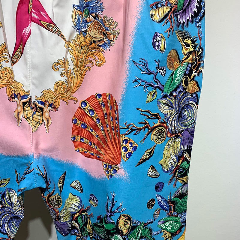 Casual Colorful Sea World Beach Shorts