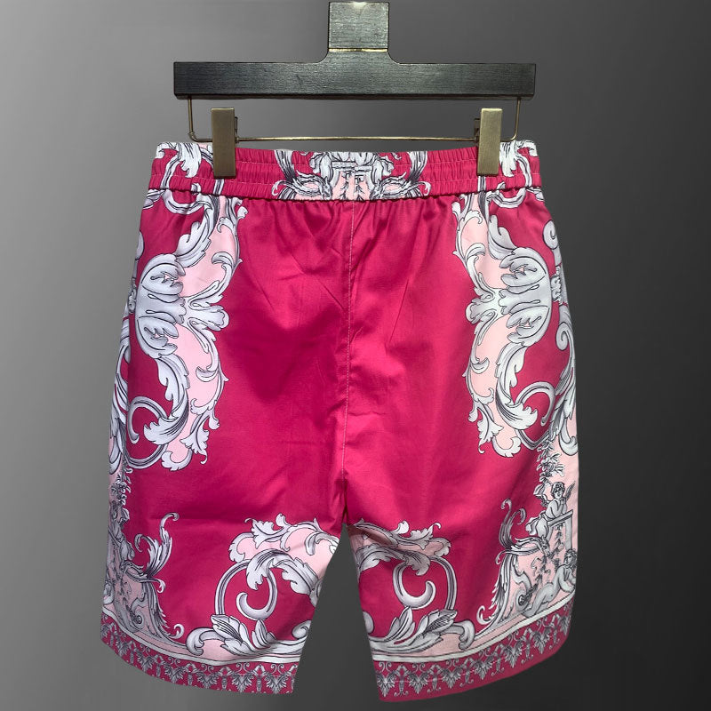 Floral Printed Casual Men Short